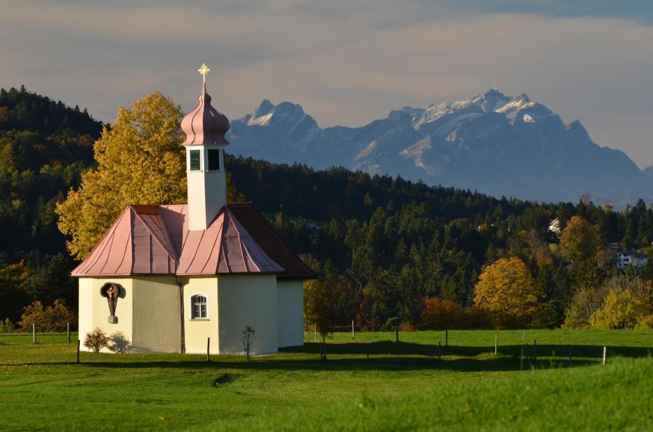 Hotel Alpenrose Gut Schlafen & Fruehstuecken Scheidegg Exterior foto